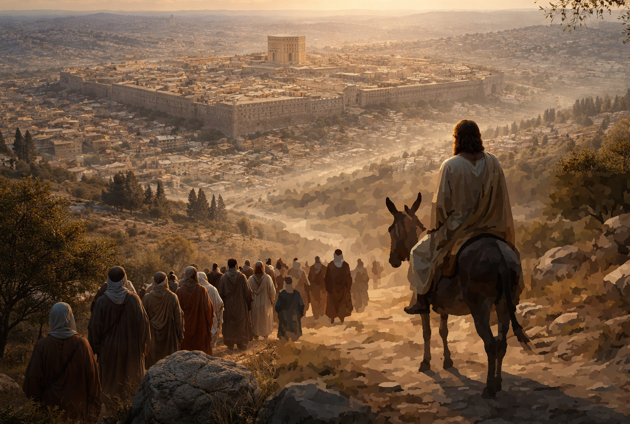 Background graphic for section 6:jesus_views_jerusalem.jpg