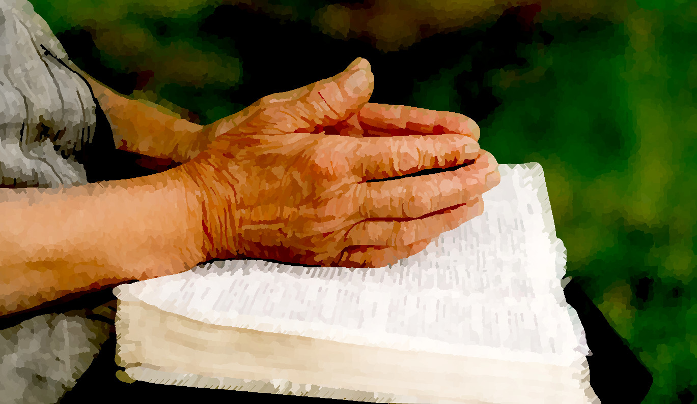 Background graphic for section 4:womans_hands_on_bible.jpg